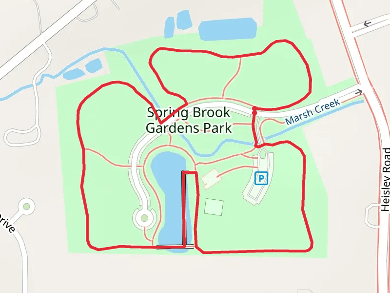 Spring Brook Gardens Park Loop