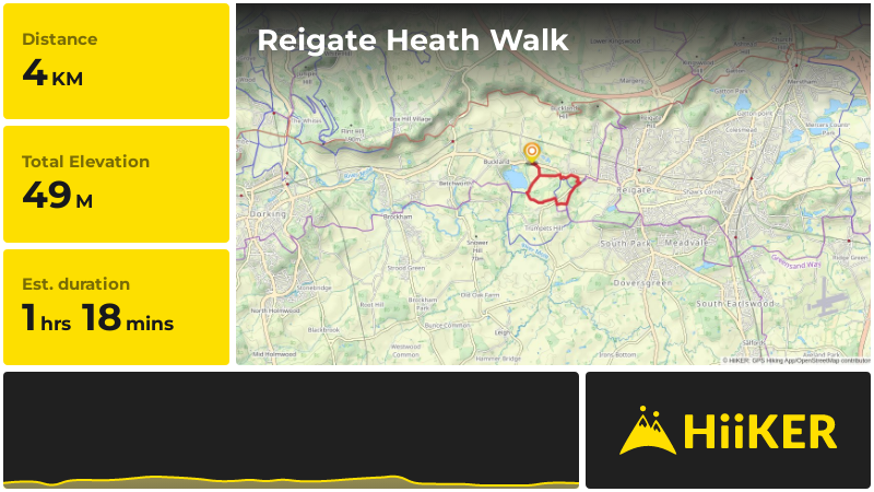 Reigate Heath Walk | Surrey | England