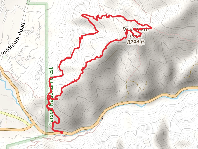 Devisadero Peak Loop Trail