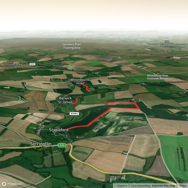 Stapleford - Winterbourne Stoke 4 mile