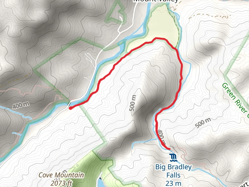 Cove Creek via Big Bradley Base Trail
