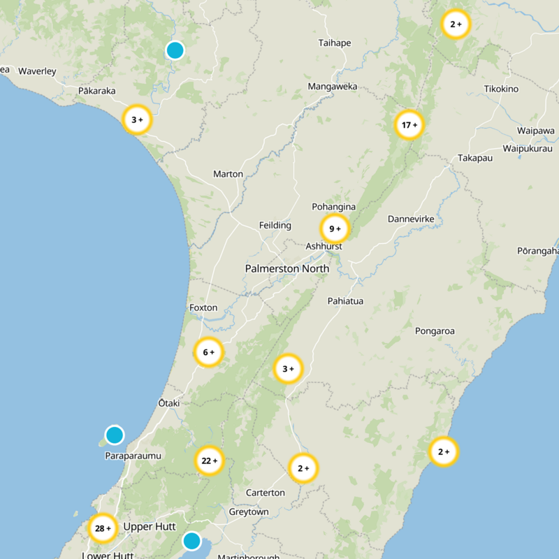 Palmerston North Static Map