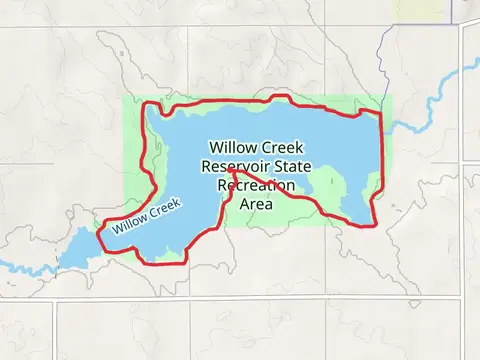 Willow Creek Lake Loop