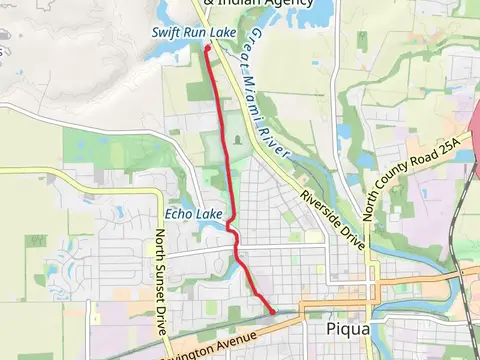 Canal Run from Swift Run Lake