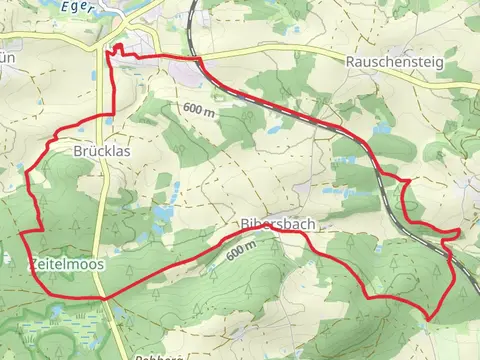 Rosenbuhl, Schonlinder Steigholz and Schlossberg Loop