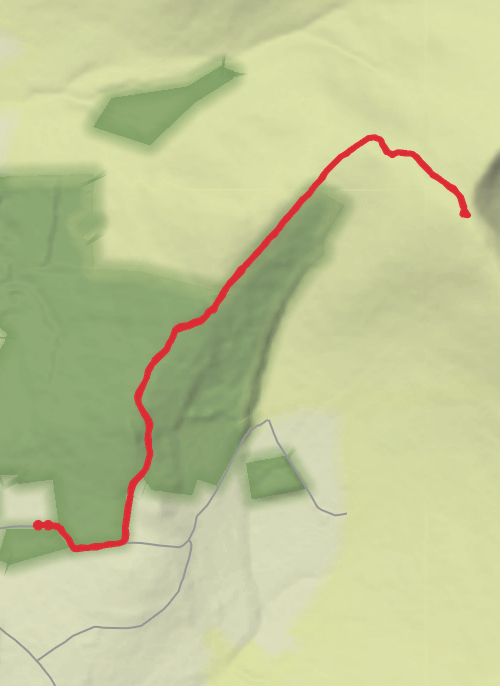 Seefin Track mobile static map