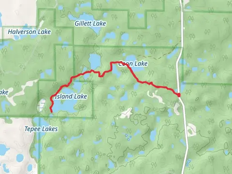 Island Lake via NCT
