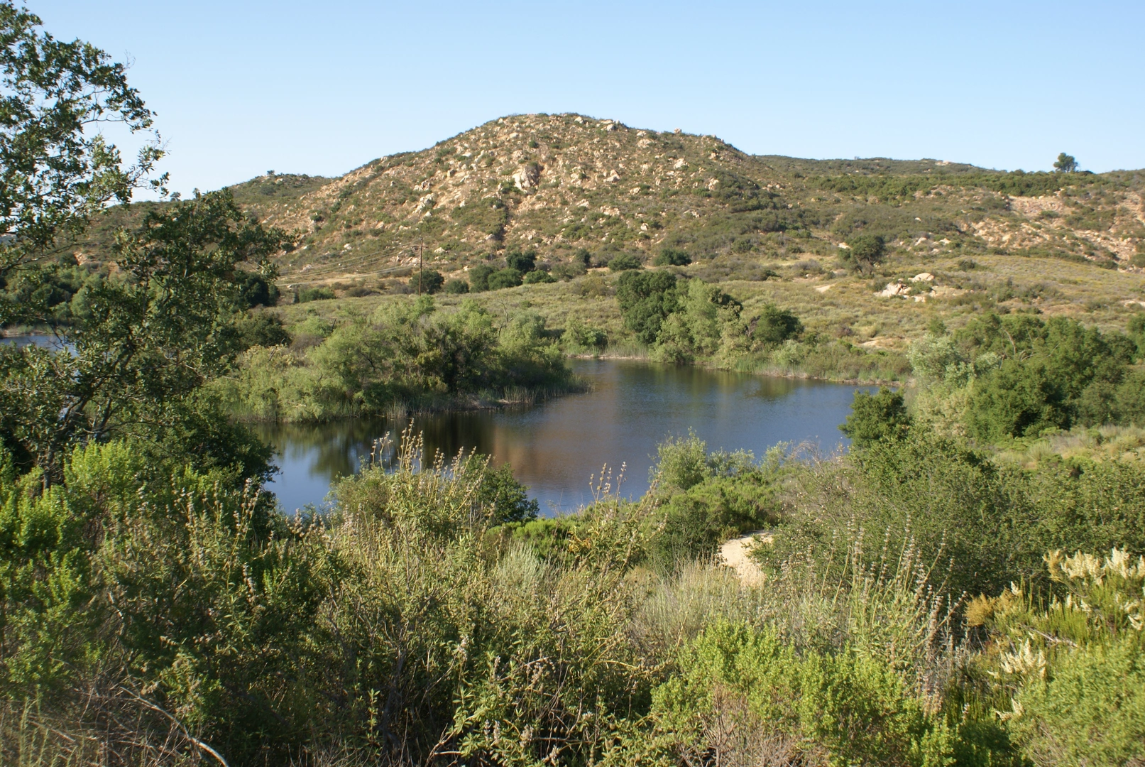An image depicting the trail Creek Crossing, Cabrio, Stanley Peak and Mallard Lake Loop Trail and its surrounding area.