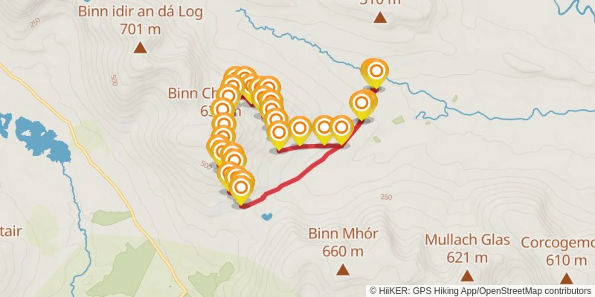 An image depicting the trail Untitled and its surrounding area.