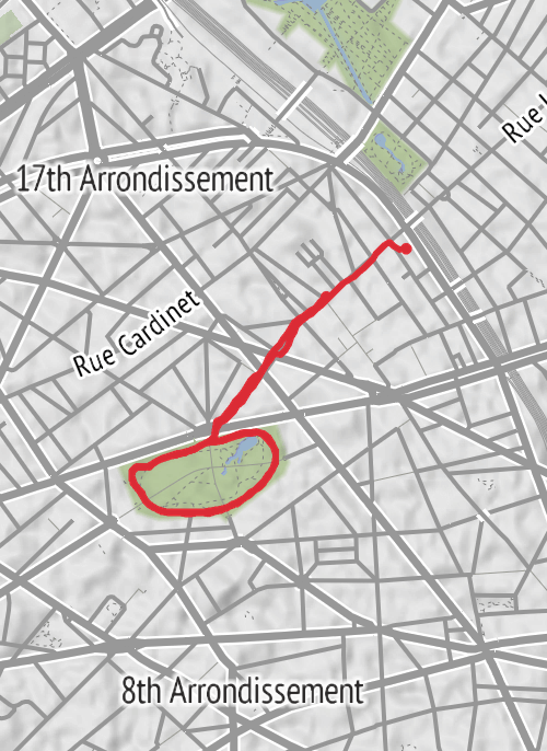Paris - Base mobile static map