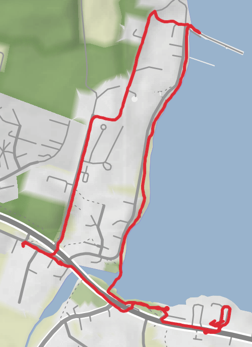 Highlands Walking mobile static map