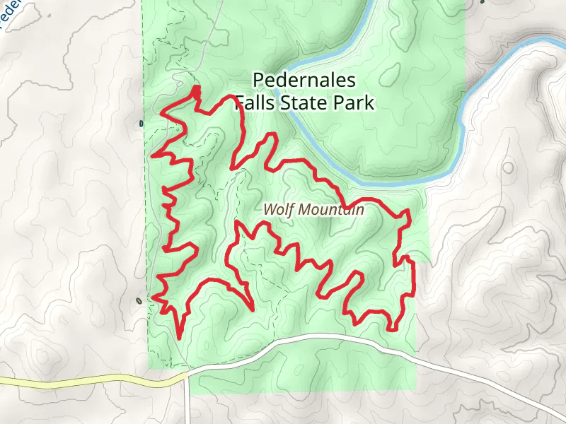 Pedernales Falls State Park Loop