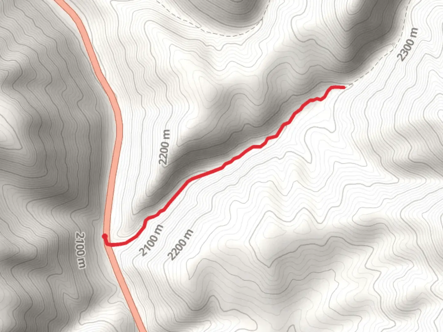 An image depicting the trail Clegg Canyon Trail and its surrounding area.