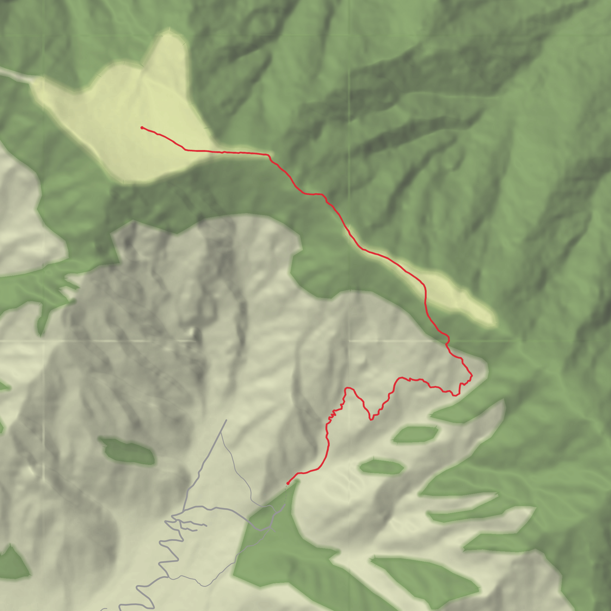 Badi Marg and Choti Marg mobile static map