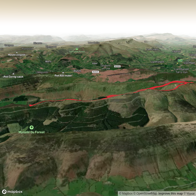 Grwyne Fechan Valley & Waun Fach