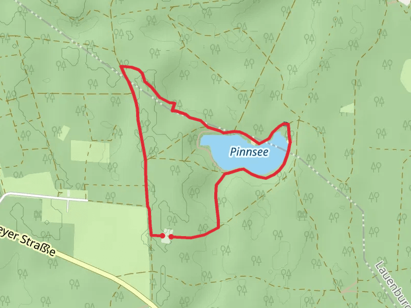 Pinnsee and Alter Frachtweg Loop