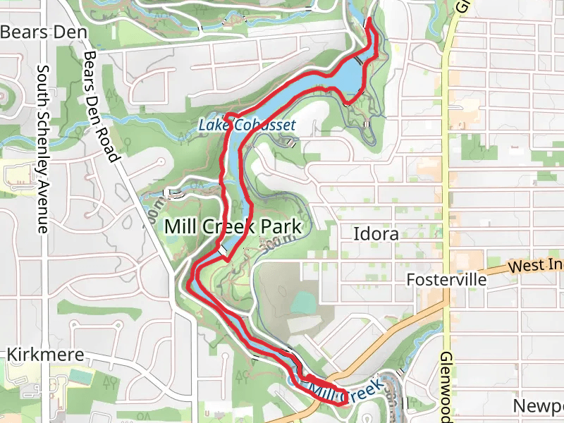 LAke Cohasset via East and West Cohasset Trail