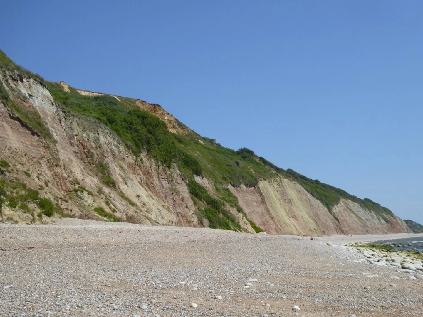 An image depicting the trail Lyme Regis to Seaton Undercliff Walk and its surrounding area.