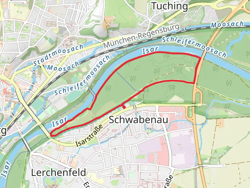 Schwabenau Isarstraße Loop