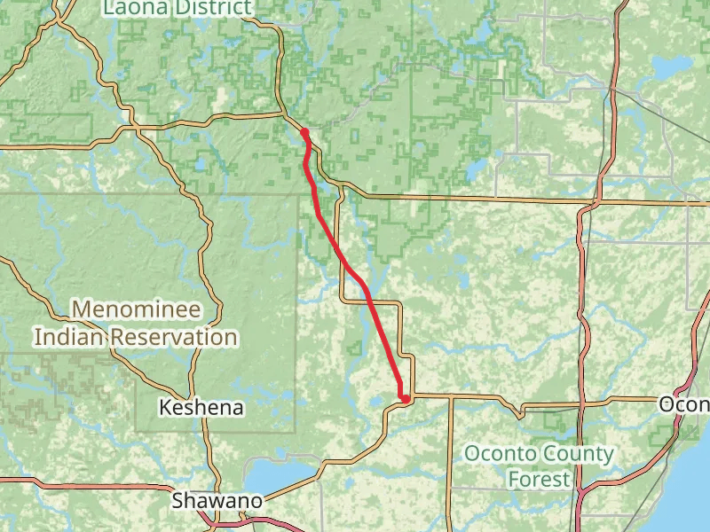 Nicolet State Trail - Gillett