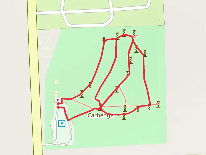 Carhenge Park Loop