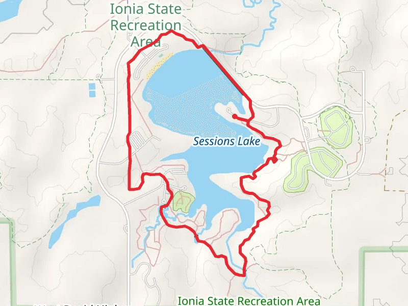 Sessions Lake Trail