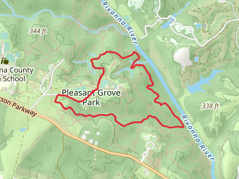 Brush Arbor, Heritage and Rock Brook Loop Trail