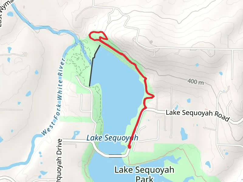 Lake Sequoyah - Kingfisher Trail