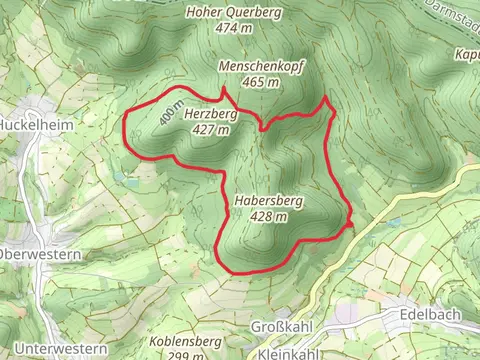 Ortswanderweg Kleinkahl and Schwarzer Fuchs Loop