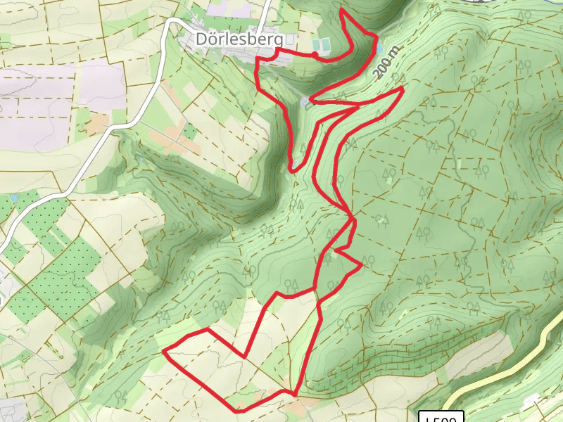 Dorlesberg and Roter Rain Loop