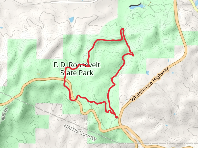 Bumblebee Ridge Campsite and Old Sawmill Campsite via Pine Mountain Trail