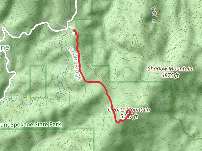 Quartz Mountain via Mountain View
