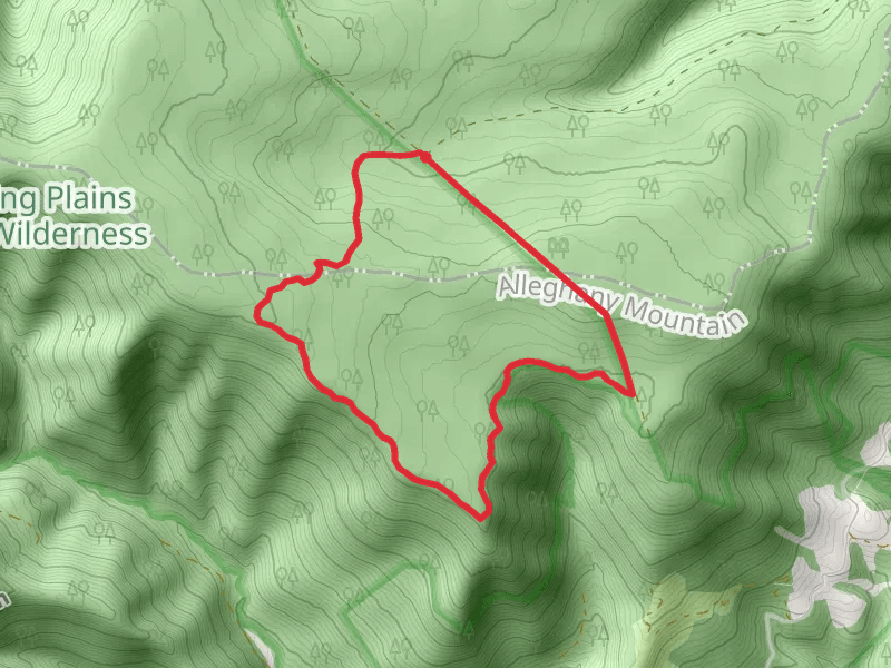 Roaring Plains and Canyon Rim Loop Trail