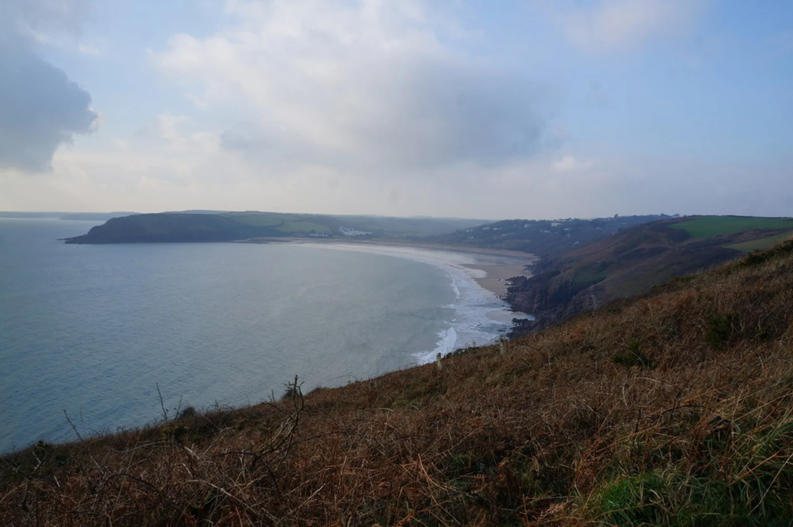 An image depicting the trail Freshwater East - Dunes and its surrounding area.