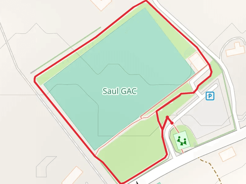 St Patrick's GAC Saul - Saul Family Trail