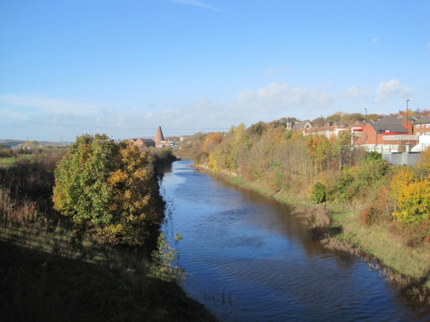 An image depicting the trail Denton Dene and River Tyne Walk and its surrounding area.