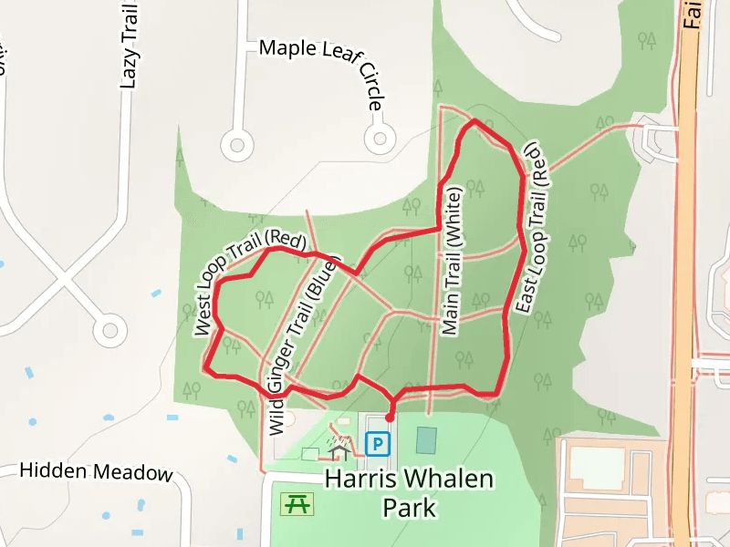 Harris Whalen Park Loop Trail
