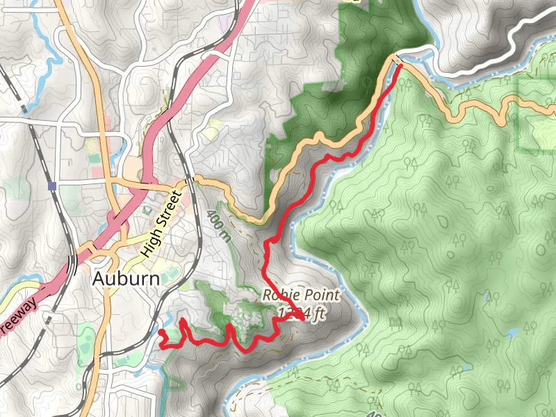 Robie Point - Western States Trail