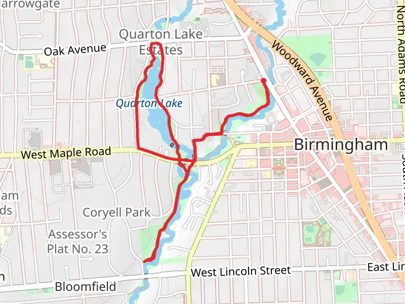 Booth Trail, Quarton Lake and Linden Park