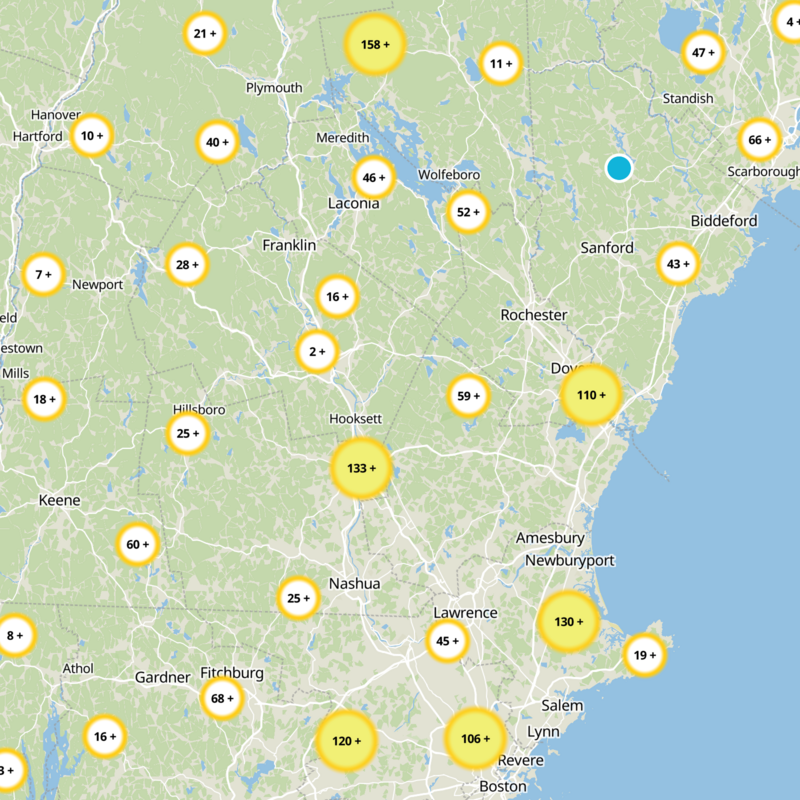 Merrimack County Static Map