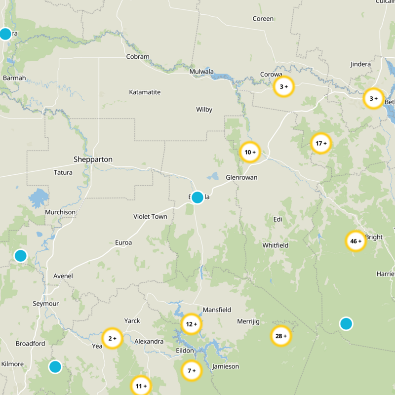 Benalla Static Map