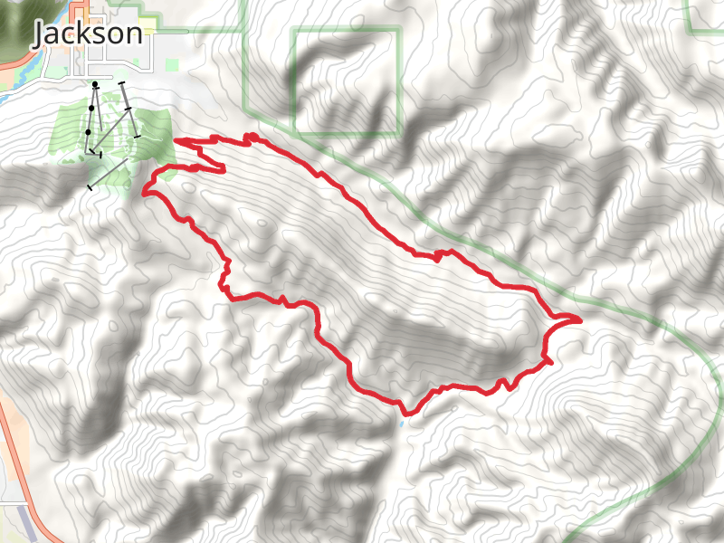 Cache Creek and Game Creek Trail