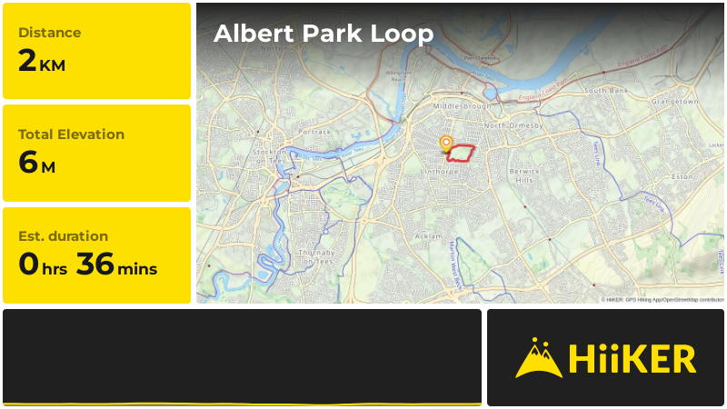 Albert Park Loop | Middlesbrough | England