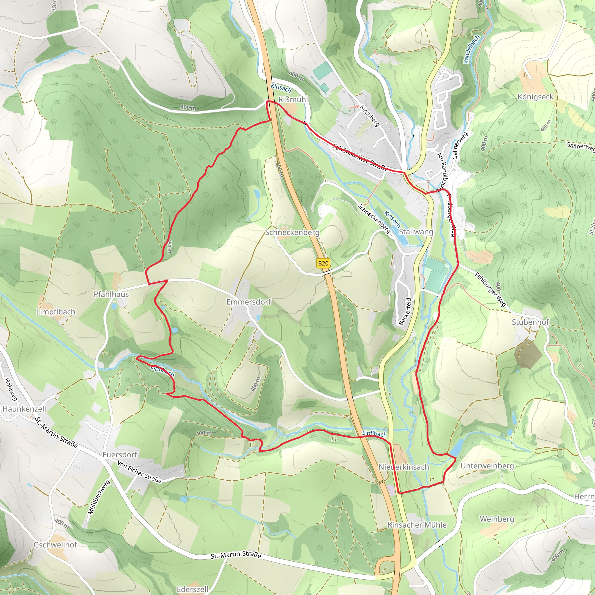 Faltl-Edi Weg mobile static map