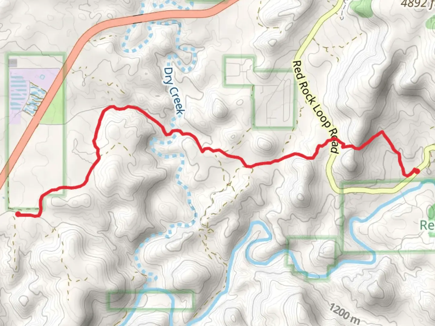 An image depicting the trail Lime Klin Trail and its surrounding area.