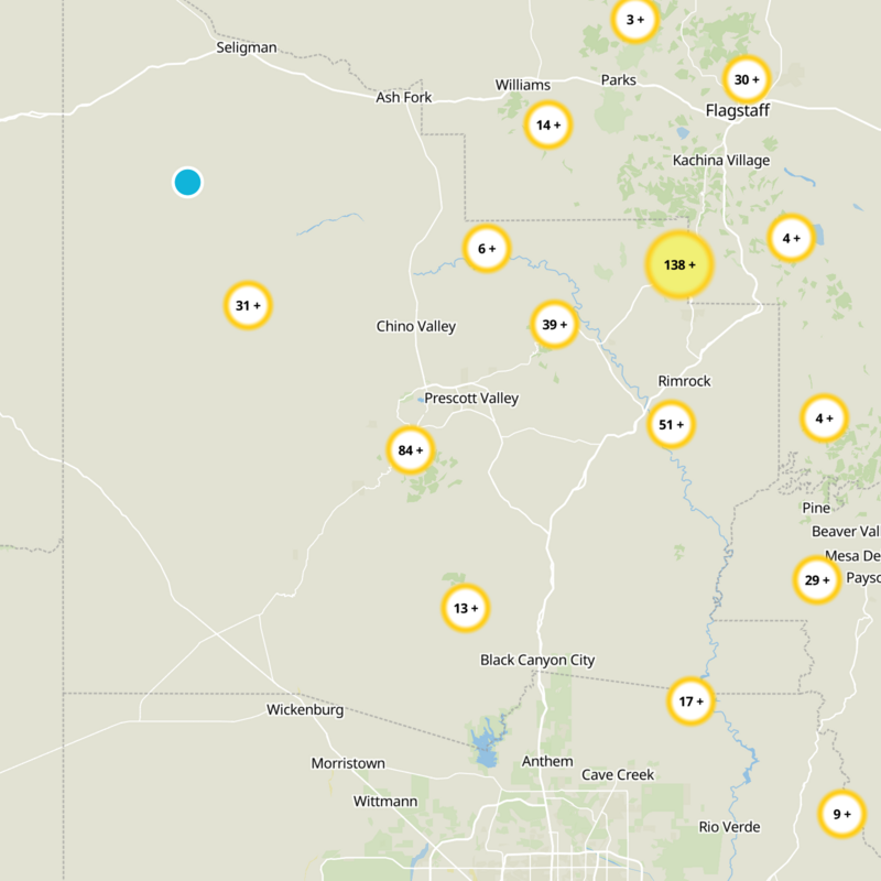 Yavapai County Static Map