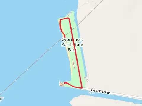 Cypremont Point State Park Walk