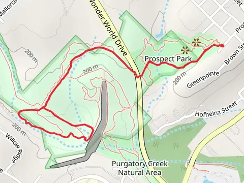 Dante's Trail - part and Beatrice Trail Loop