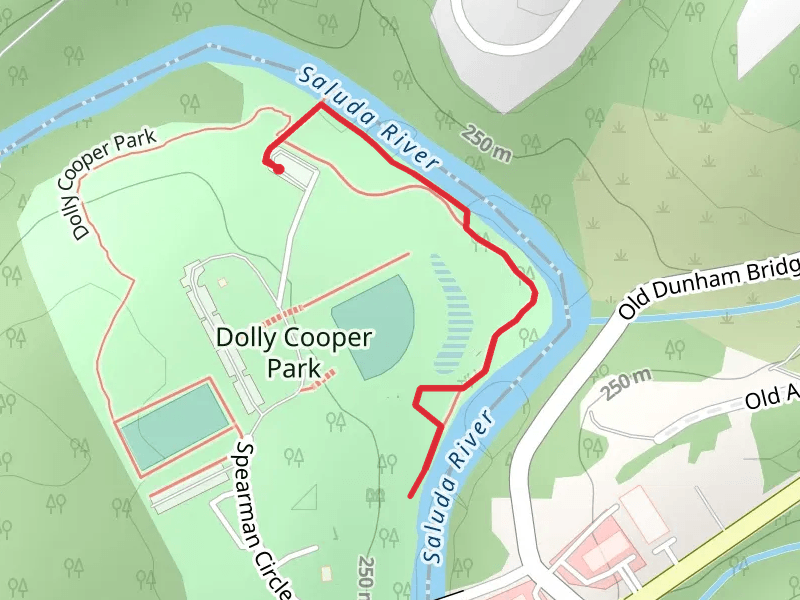 Saluda River Shore Walk - Dolly Cooper Park