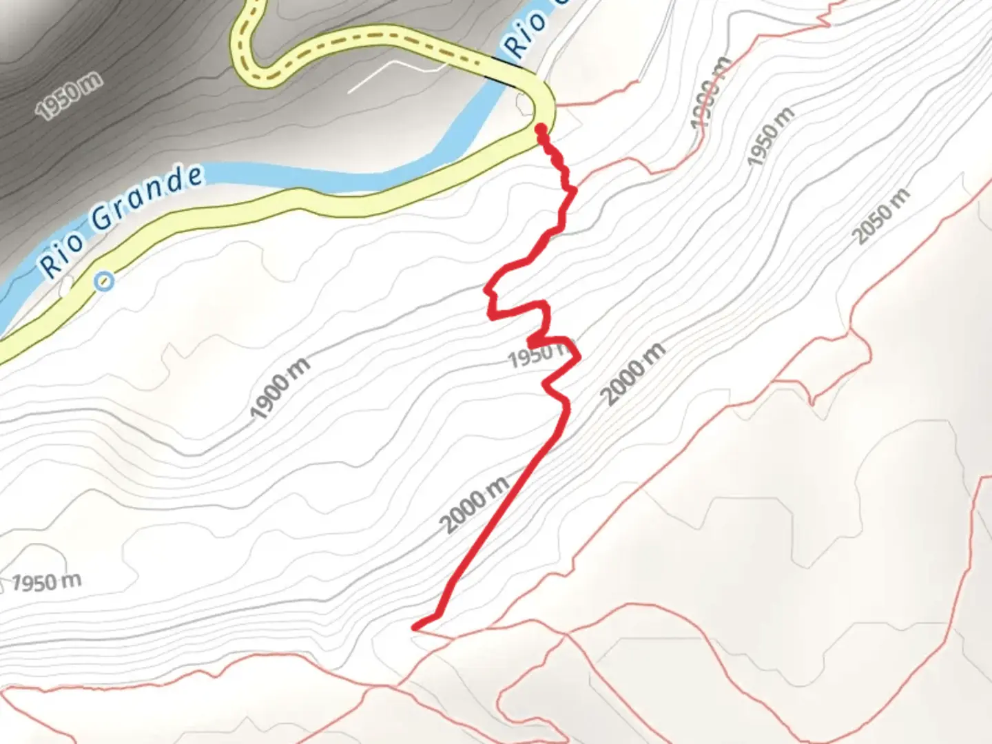 An image depicting the trail Picuris Trail and its surrounding area.